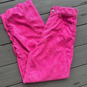 Bdg high waisted pink corduroy pants
